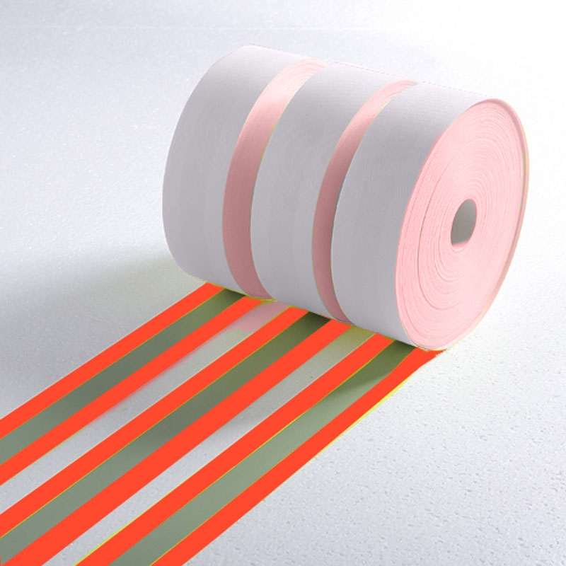 芳纶荧光红阻燃警示带