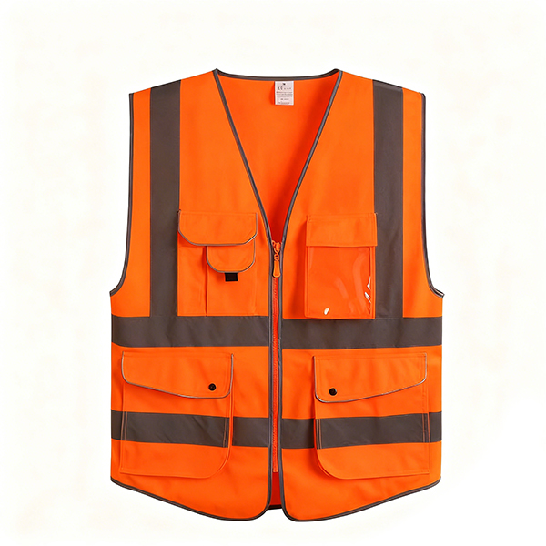 多袋款反光背心可印字 反光马甲多色可选