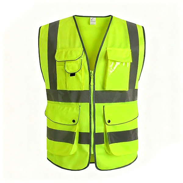 多袋款反光背心可印字 反光马甲多色可选