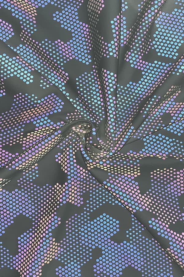 印花反光面料时尚科技面料