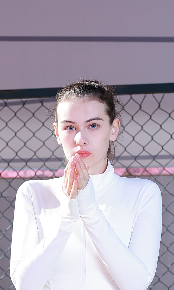 印花反光瑜伽运动紧身衣