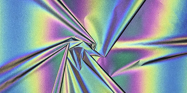 条彩炫彩反光面料