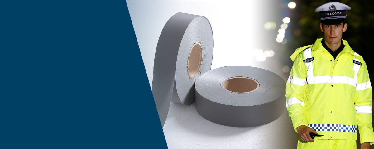 高亮亮银化纤/TC反光条